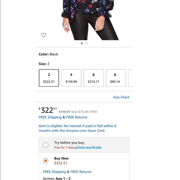 Milly Viola Silk Cold-Shoulder Top - Picture 5 of 7